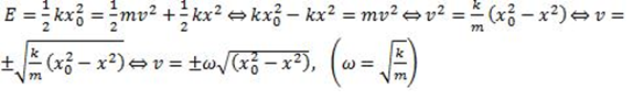 elastic potential energy e=1/2kx^2